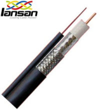 Material de aislamiento y cable coaxial de la chaqueta del PVC